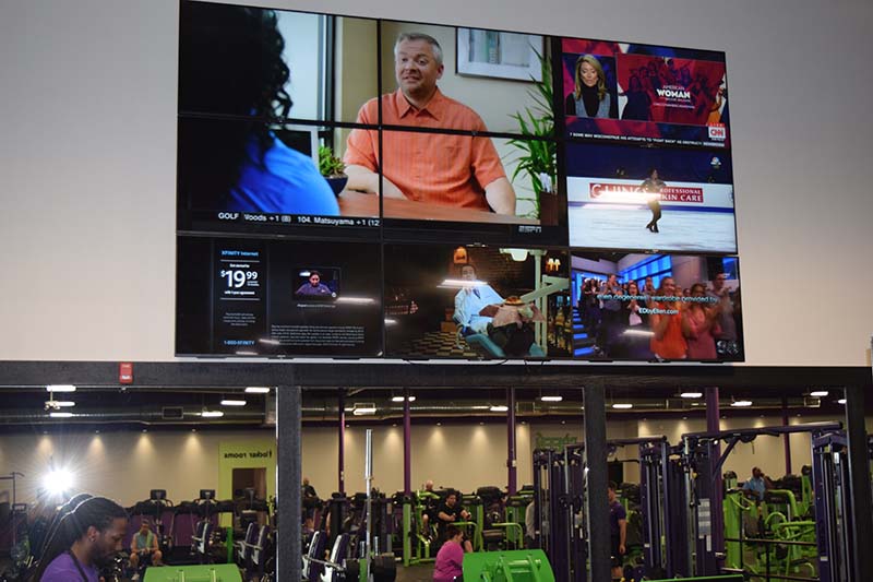 TV Walls Gym